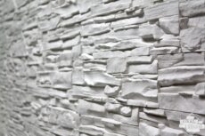 Декоративный камень Альпийский сланец Белый